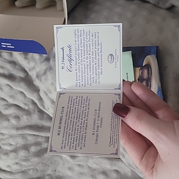 Ich mochte mitrudern first mate goebel Hummel 2148/B 2001 vintage - Picture 12 of 15